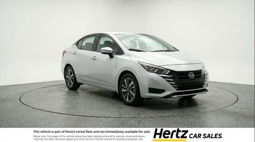 Brilliant Silver Metallic 2025 Nissan Versa 1.6 SV