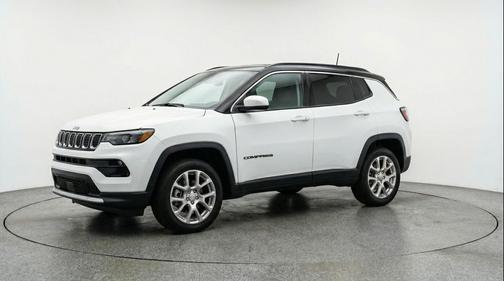 Bright White Clearcoat 2025 Jeep Compass Limited