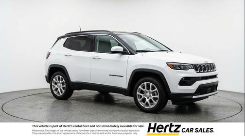 Bright White Clearcoat 2025 Jeep Compass Limited