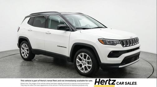 Bright White Clearcoat 2025 Jeep Compass Limited