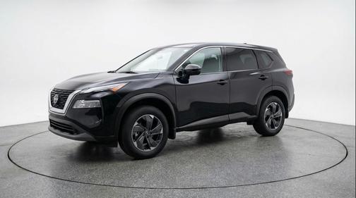 Super Black 2025 Nissan Rogue SV