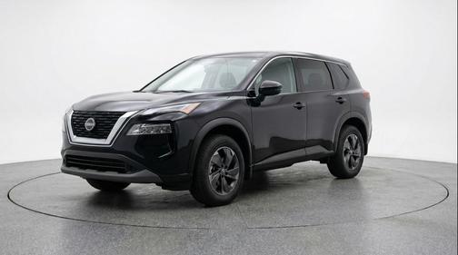 Super Black 2025 Nissan Rogue SV
