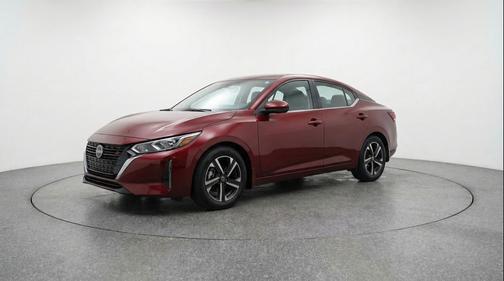 Rosewood Metallic 2025 Nissan Sentra SV