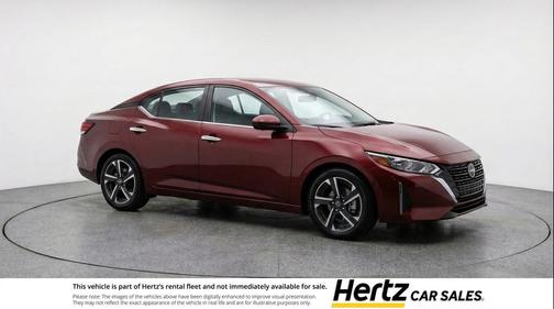 Rosewood Metallic 2025 Nissan Sentra SV