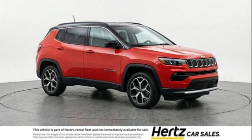 Red Hot Pearlcoat 2025 Jeep Compass Limited