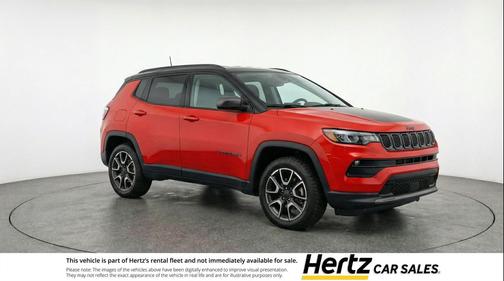 Red Hot Pearlcoat 2025 Jeep Compass Trailhawk