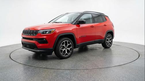 Red Hot Pearlcoat 2025 Jeep Compass Limited
