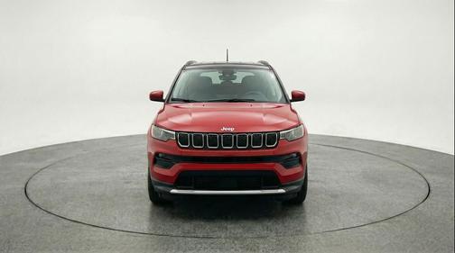 Red Hot Pearlcoat 2025 Jeep Compass Limited