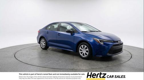 Blueprint 2025 Toyota Corolla LE