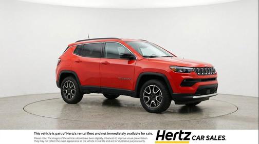 Red Hot Pearlcoat 2025 Jeep Compass Trailhawk