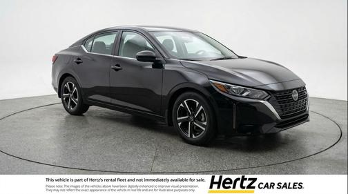 Super Black 2025 Nissan Sentra SV