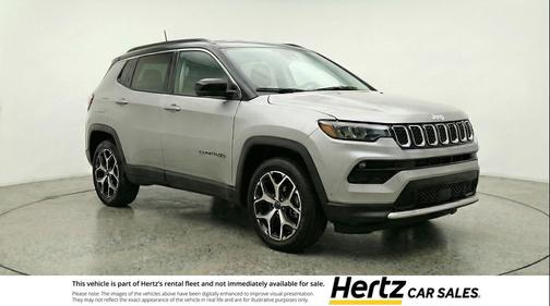 Silver Zynith Metallic Clearcoat 2025 Jeep Compass Limited