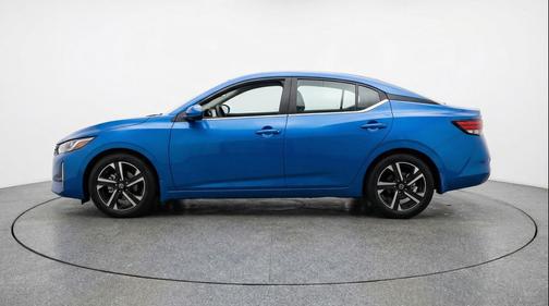 Electric Blue Metallic 2025 Nissan Sentra SV