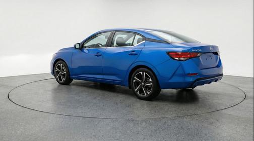 Electric Blue Metallic 2025 Nissan Sentra SV