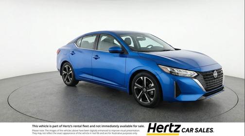 Electric Blue Metallic 2025 Nissan Sentra SV