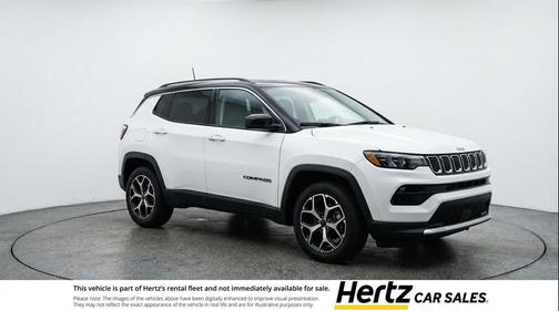 Bright White Clearcoat 2025 Jeep Compass Limited