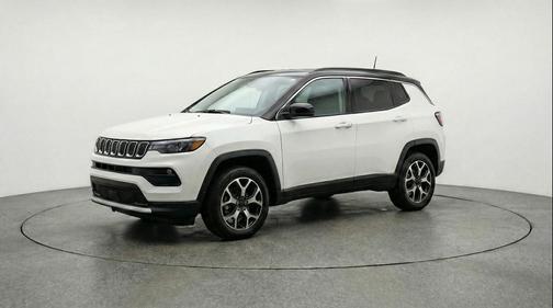 Bright White Clearcoat 2025 Jeep Compass Limited