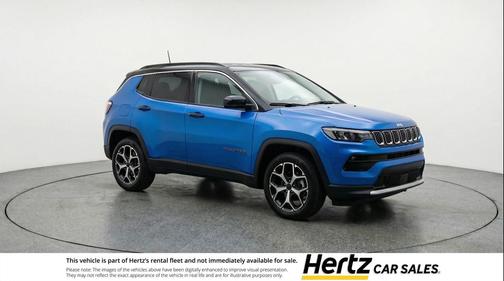 Hydro Blue Pearlcoat 2025 Jeep Compass Limited