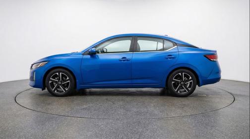 Electric Blue Metallic 2025 Nissan Sentra SV