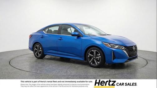 Electric Blue Metallic 2025 Nissan Sentra SV
