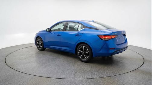 Electric Blue Metallic 2025 Nissan Sentra SV