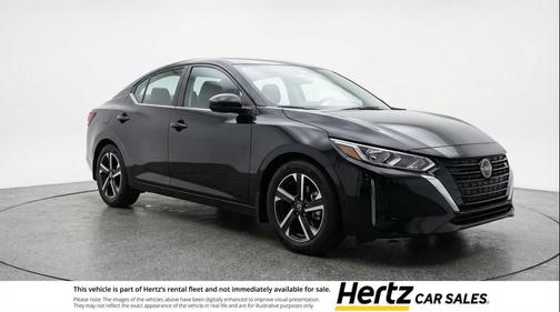 Super Black 2025 Nissan Sentra SV
