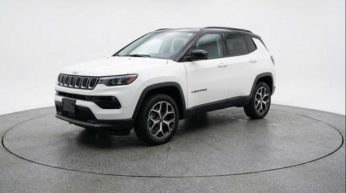 Bright White Clearcoat 2025 Jeep Compass Limited