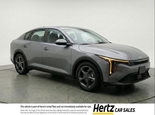 Interstellar Gray 2025 Kia K4 LXS