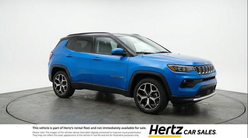Hydro Blue Pearlcoat 2025 Jeep Compass Limited