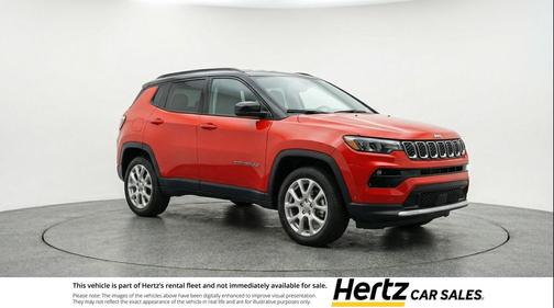Red Hot Pearlcoat 2025 Jeep Compass Limited