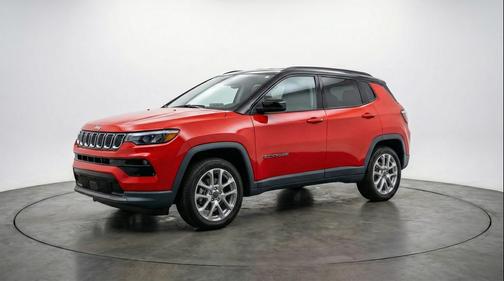 Red Hot Pearlcoat 2025 Jeep Compass Limited