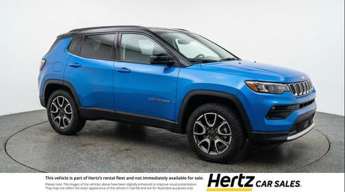 Hydro Blue Pearlcoat 2025 Jeep Compass Trailhawk