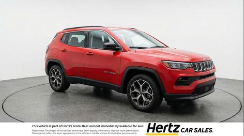 Red Hot Pearlcoat 2025 Jeep Compass Limited