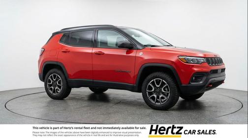 Red Hot Pearlcoat 2025 Jeep Compass Trailhawk