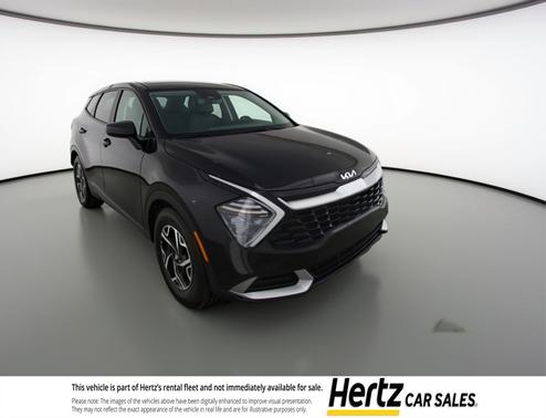 Ebony Black 2025 Kia Sportage LX