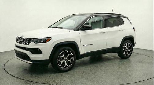 Bright White Clearcoat 2025 Jeep Compass Limited