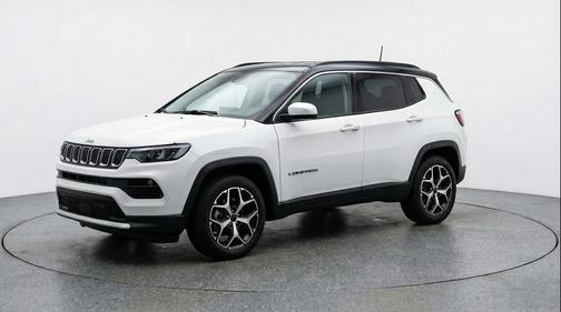 Bright White Clearcoat 2025 Jeep Compass Limited