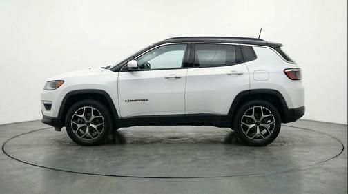 Bright White Clearcoat 2025 Jeep Compass Limited