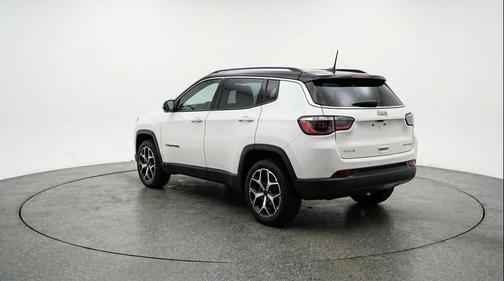 Bright White Clearcoat 2025 Jeep Compass Limited