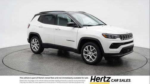 Bright White Clearcoat 2025 Jeep Compass Limited