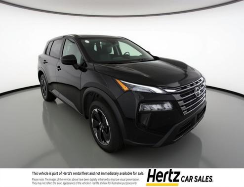 Super Black 2025 Nissan Rogue SV