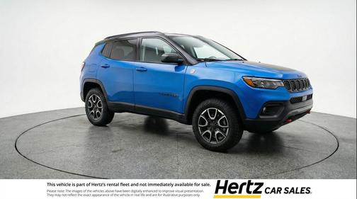 Hydro Blue Pearlcoat 2025 Jeep Compass Trailhawk
