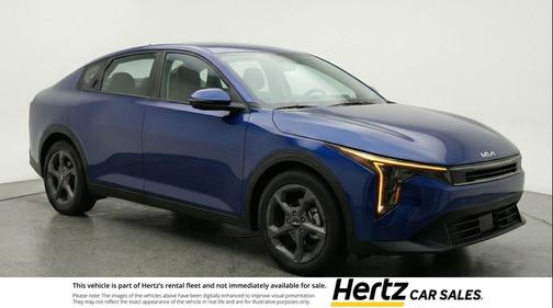 Deep Sea Blue 2025 Kia K4 LXS