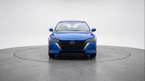 Electric Blue Metallic 2025 Nissan Sentra SV