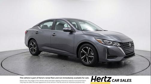 Gun Metallic 2025 Nissan Sentra SV