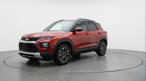 Crimson Metallic 2025 Chevrolet Trailblazer LT