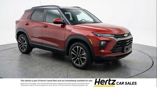 Crimson Metallic 2025 Chevrolet Trailblazer LT