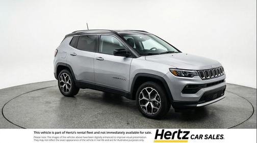 Silver Zynith Metallic Clearcoat 2025 Jeep Compass Limited