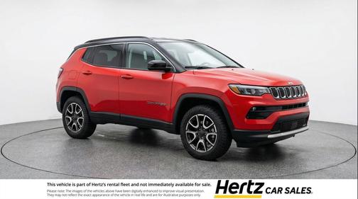 Red Hot Pearlcoat 2025 Jeep Compass Trailhawk