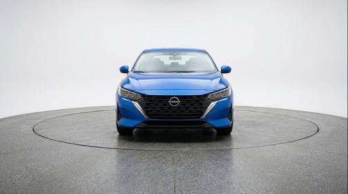 Electric Blue Metallic 2025 Nissan Sentra SV